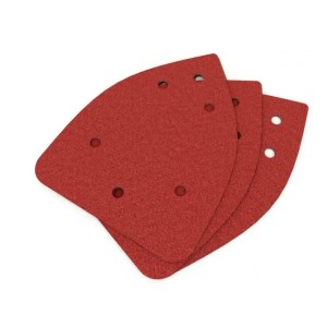 (obrázek pro) Brusný papír pro vibrační brusku HECHT 1766, hrubost 80, (10 ks)