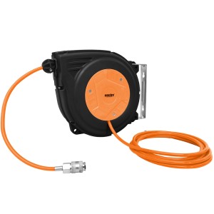 (obrázek pro) Samonavíjecí buben s tlakovou hadicí - 12 m - HECHT 002075B