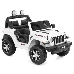 (obrázek pro) Jeep Wrangler Rubicon White - akumulátorové autíčko - vozítko