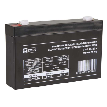 (obrázek pro) Akumulátor 6V / 7Ah - 561810030 