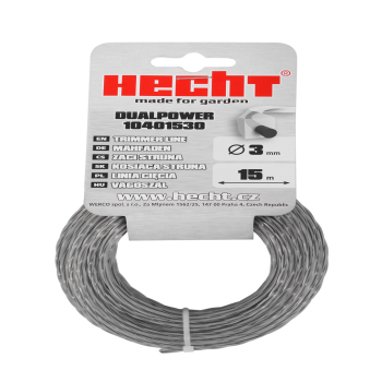 (obrázek pro) HECHT 10401530 - struna čtvercová 3 mm x 15 m