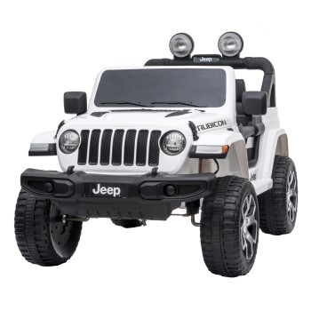 (obrázek pro) Jeep Wrangler Rubicon White - akumulátorové autíčko - vozítko